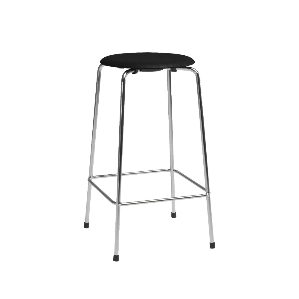 High Dot™ counter stol i sortfarvet ask