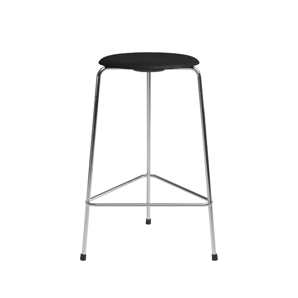 High Dot™ counter stol med 3 ben i sortfarvet ask
