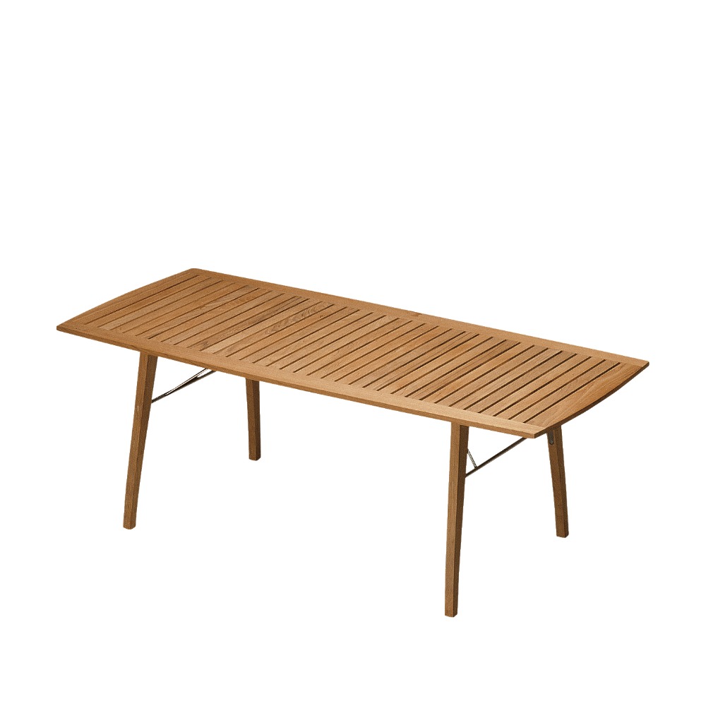 Ballare bord med forlængerplader i teak Ballare bord med forlængerplader i teak