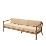 Virkelyst 3-personers sofa i Golden Yellow Stripe