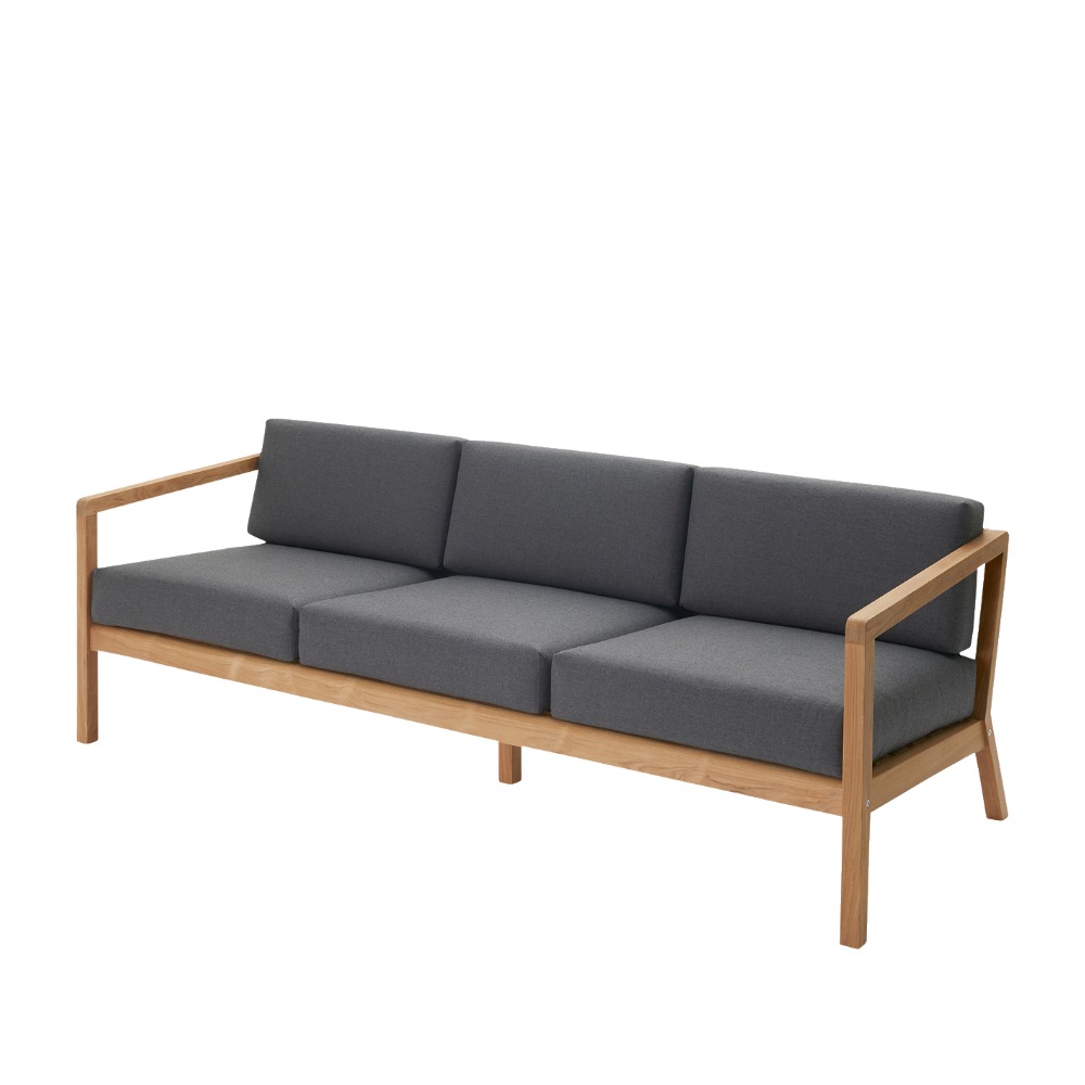 Virkelyst 3-personers sofa i Charcoal