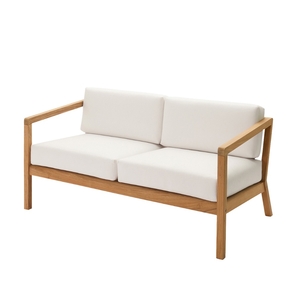 Virkelyst 2-personers sofa i Cloud White