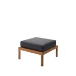 Virkelyst puf i Charcoal