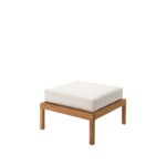 Virkelyst puf i Cloud White