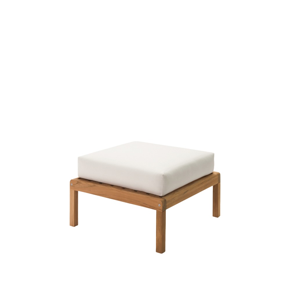 Virkelyst puf i Cloud White