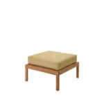 Virkelyst puf i Honey Yellow