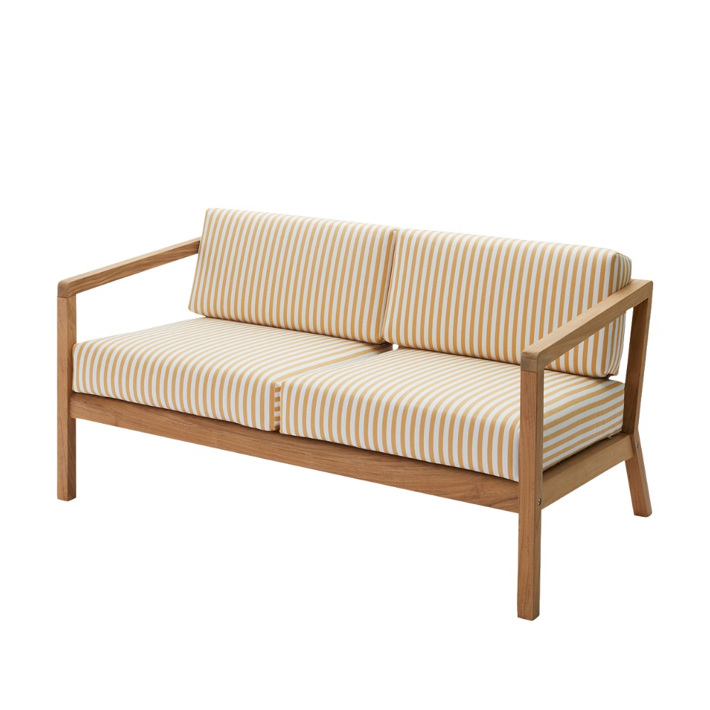 Virkelyst 2-personers sofa i Golden Yellow Stripe