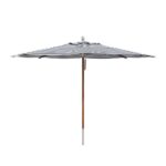 Atlantis parasol Ø330 med dark blue stripes