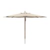 Atlantis parasol Ø330 med golden yellow stripes