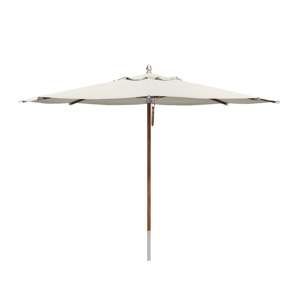Atlantis parasol Ø330 i off-white