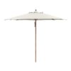 Messina parasol Ø300 i off-white