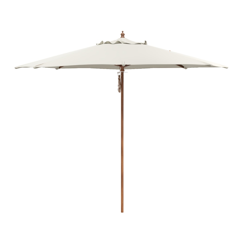 Messina parasol Ø300 i off-white