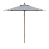 Messina parasol Ø270 med dark blue stripes