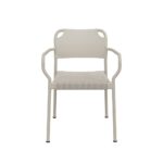 Vind armstol i Mist Grey