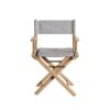 Director's Chair i teak med Summertime Navy