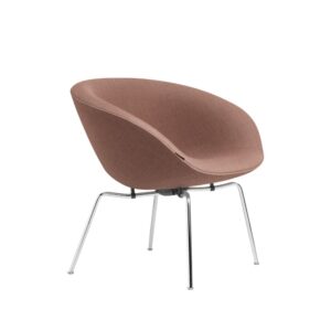 Gryden™ loungestol med forkromet stel – Christianshavn