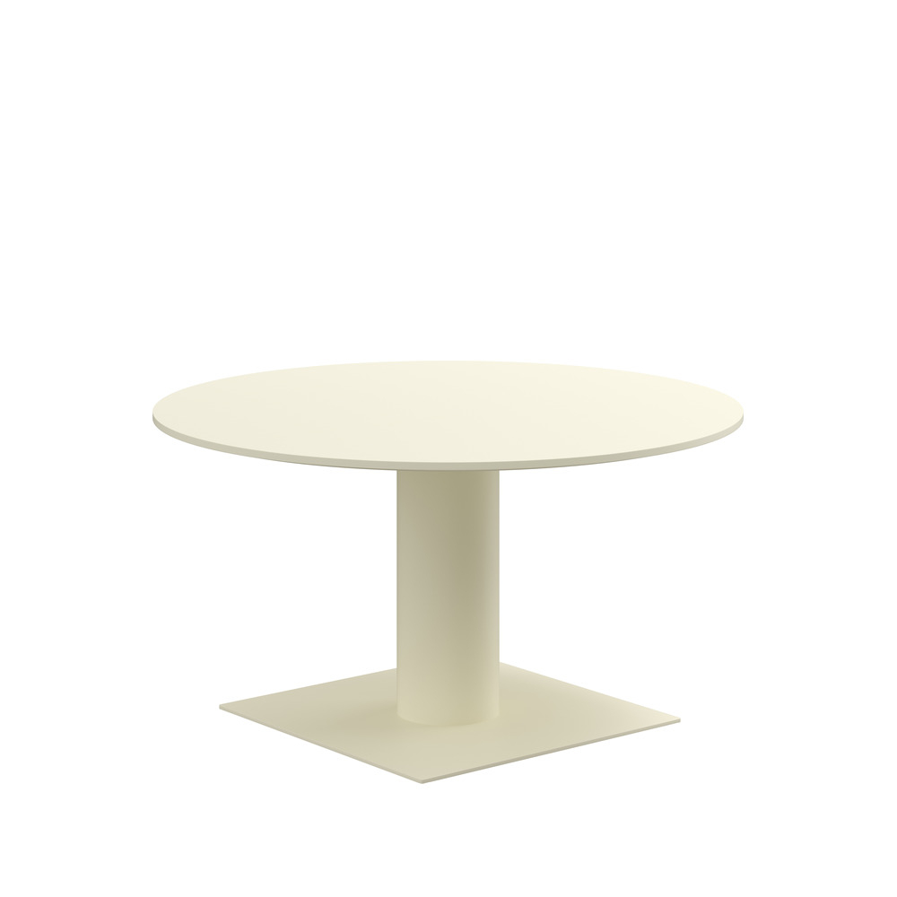 Ciao sofabord fra Lammhults i beige, Ø80 cm, højde 42 cm