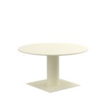 Ciao sofabord Ø80 H42 i lys beige