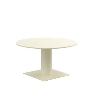 Ciao sofabord Ø80 H42 i lys beige
