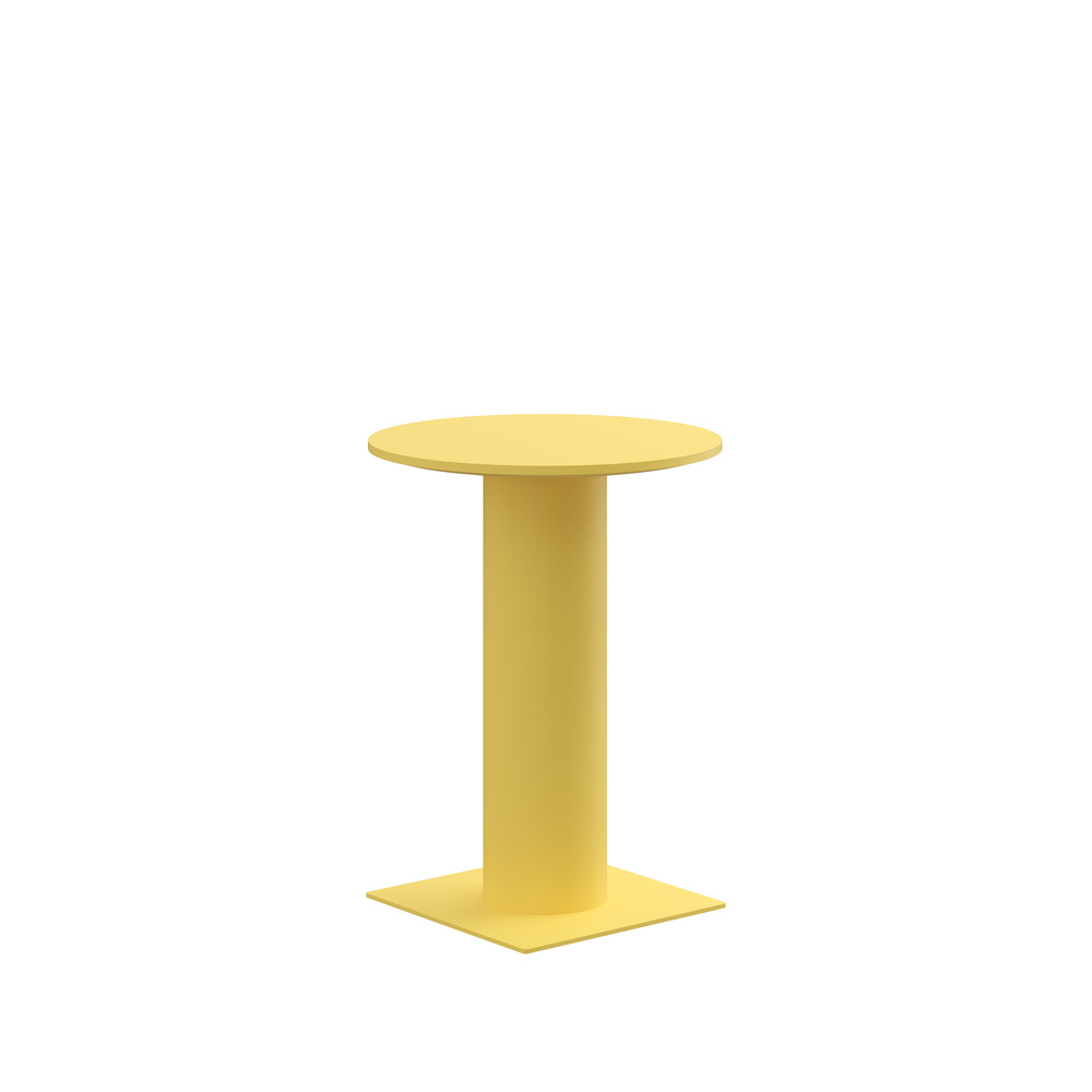 Ciao sofabord fra Lammhults i gul, Ø40 cm, højde 52 cm