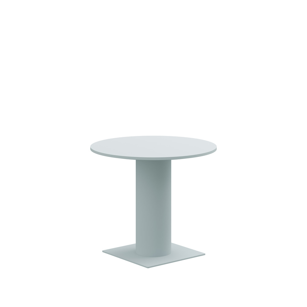 Ciao sofabord fra Lammhults i lyseblå, Ø50 cm, højde 42 cm