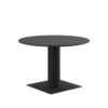 Ciao sofabord fra Lammhults i sort, Ø80 cm, højde 52 cm