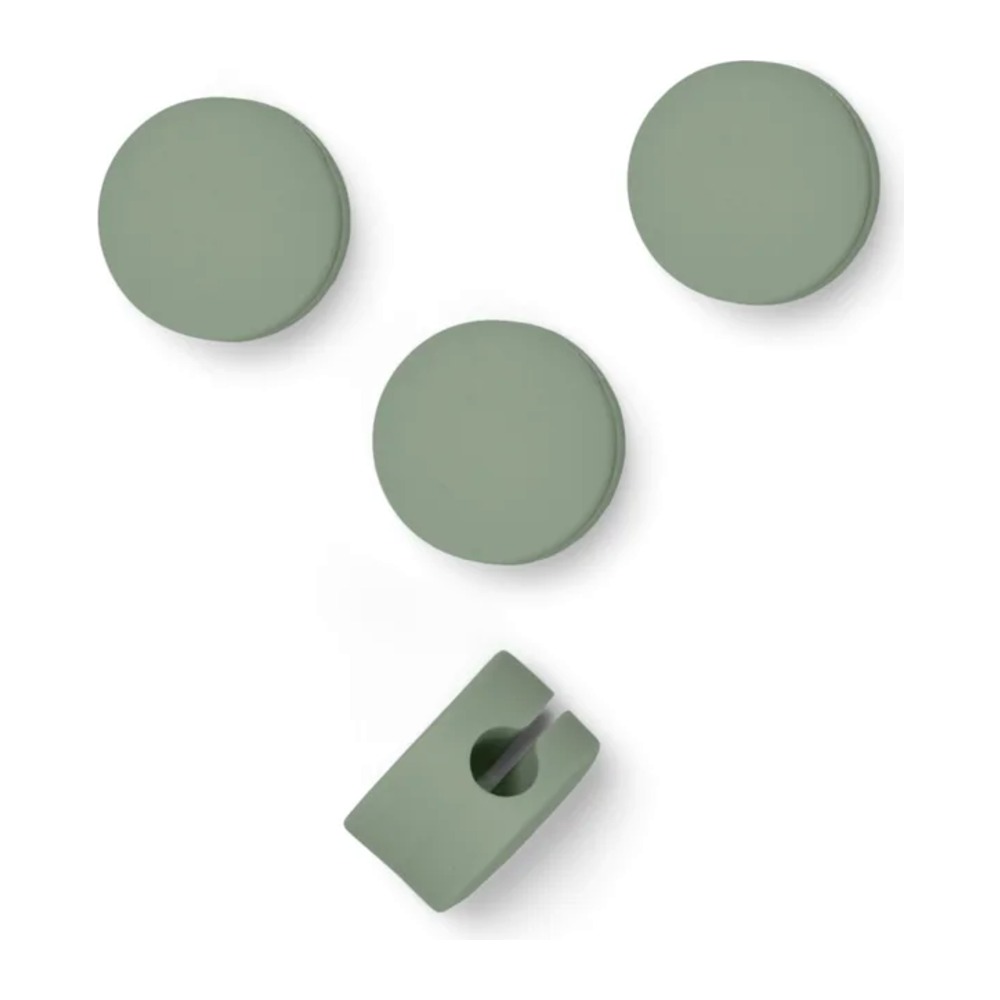 Cable Dots Mossy Green