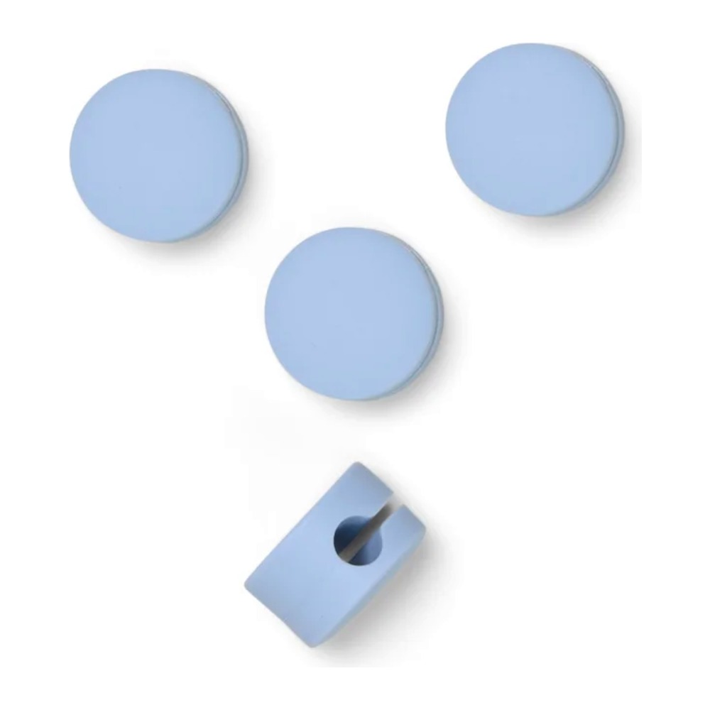 Cable Dots Powder Blue