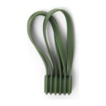 Magnetic Cable Ties Mossy Green