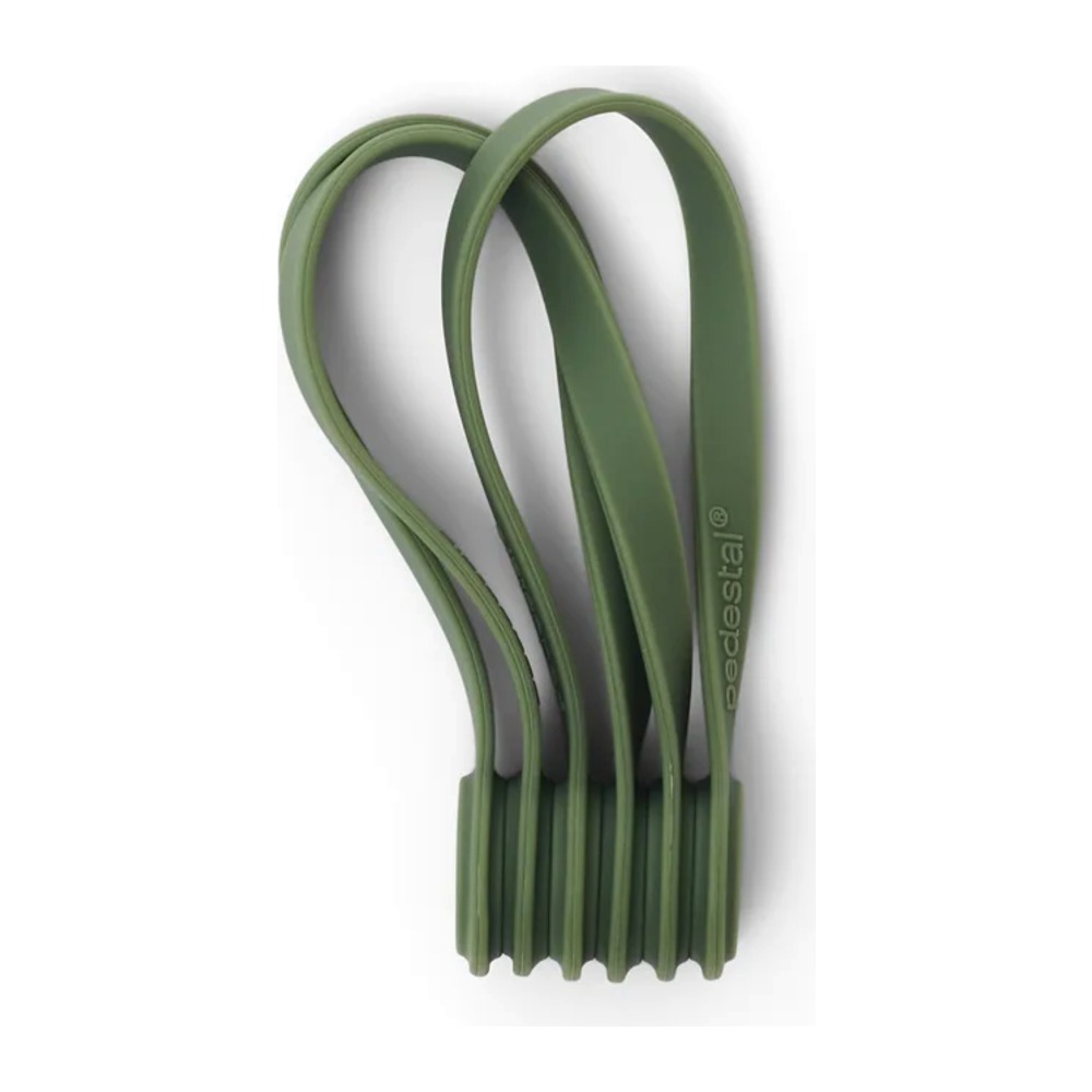 Magnetic Cable Ties Mossy Green