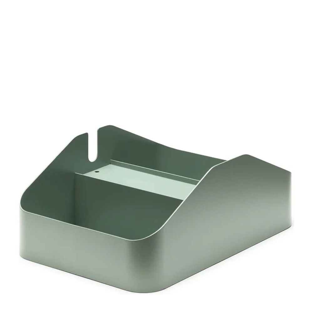 Power Bar Tray Double Mossy Green