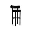 Tom Dixon Fat Stool barstol i sort polstring