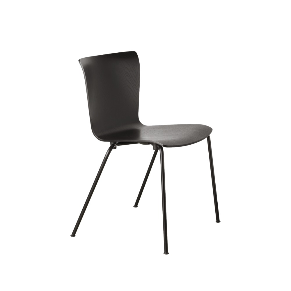 Vico Duo™ stol i sortfarvet ask – sort stel Vico Duo™ stol i sortfarvet ask – sort stel