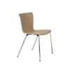 Vico Duo™ stol i klarlakeret eg – forkromet stel Vico Duo™ stol i klarlakeret eg – forkromet stel