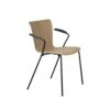 Vico Duo™ armstol i klarlakeret eg – sort stel Vico Duo™ armstol i klarlakeret eg – sort stel