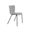 Vico Duo™ stol forsidepolstret i Christianshavn med klarlakeret eg – sort stel Vico Duo™ stol forsidepolstret i Christianshavn med klarlakeret eg – sort stel