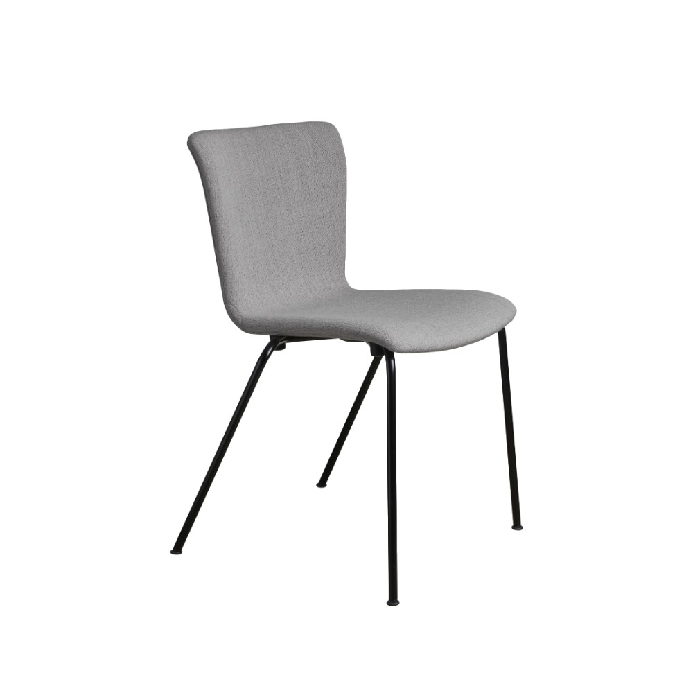 Vico Duo™ stol fuldpolstret i Christianshavn – sort stel Vico Duo™ stol fuldpolstret i Christianshavn – sort stel
