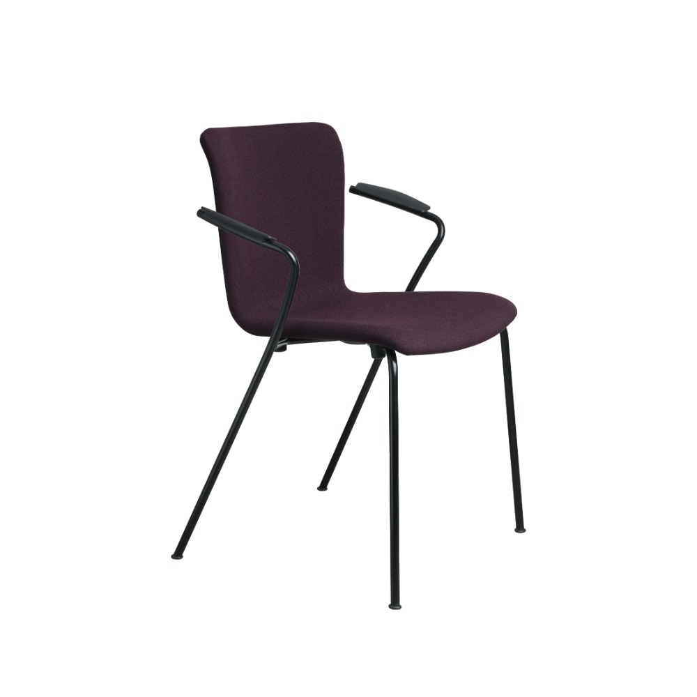 Vico Duo™ armstol fuldpolstret i Christianshavn – sort stel Vico Duo™ armstol fuldpolstret i Christianshavn – sort stel